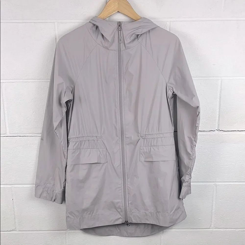 Calia Women’s water replant woven Anorak hooded jacket
